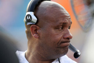 HUE JACKSON fired as head coach of the Raiders
