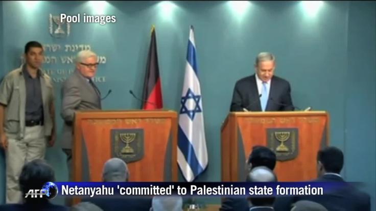 Netanyahu says he is committed to Palestinian state
