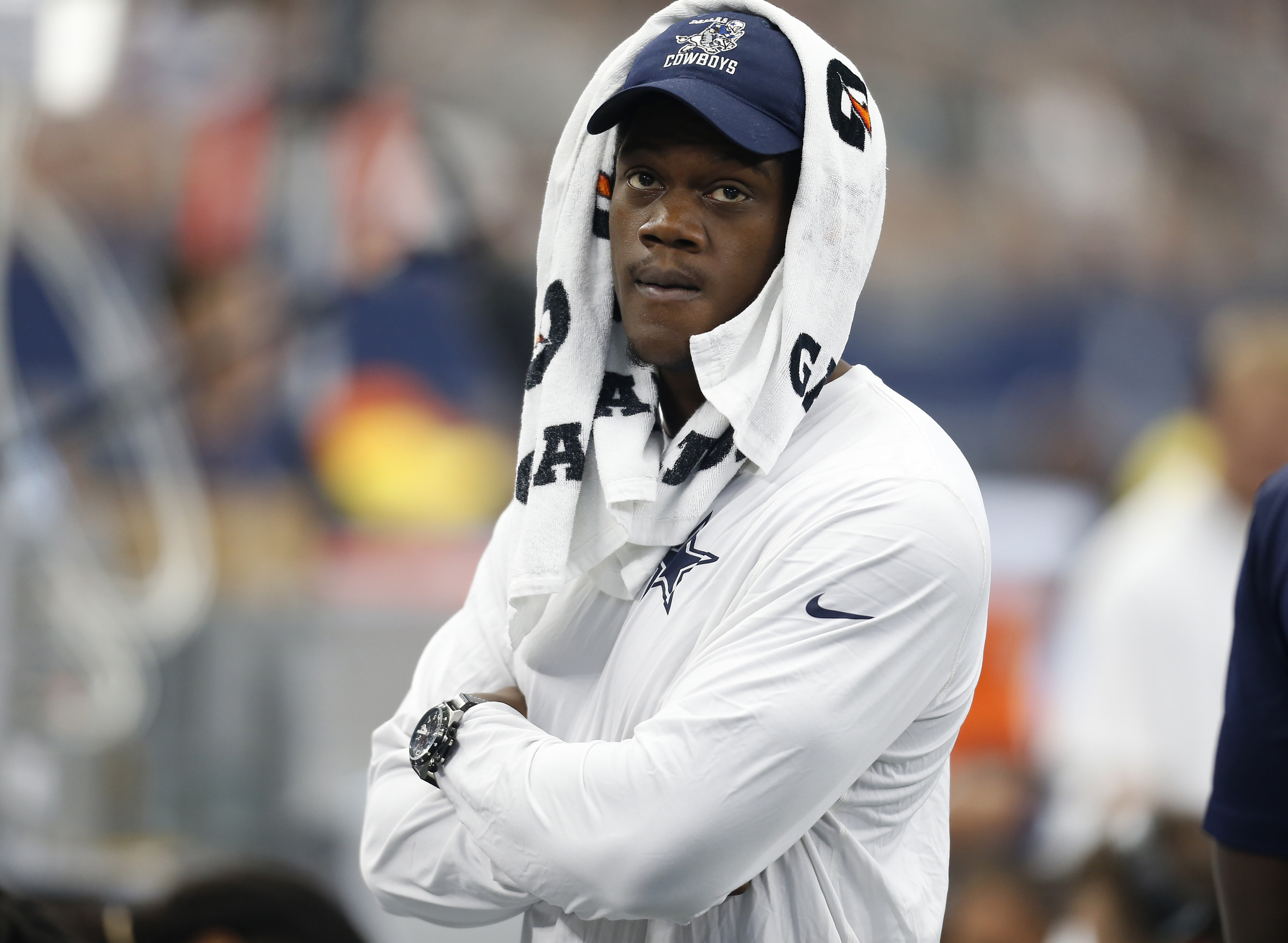 Randy Gregory reportedly faces a longer suspension for the 2016 season. (AP)