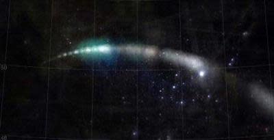 Dengan Flickr, Astronom Ungkap Orbit Komet