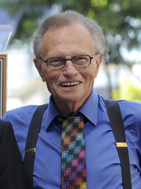 Larry King.  Chris Pizzello / The Associated Press
