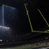Half the lights are out in the Superdome during a power outage in the second half of the NFL Super Bowl XLVII football game between the San Francisco 49ers and Baltimore Ravens on Sunday, Feb. 3, 2013, in New Orleans. (AP Photo/Marcio Sanchez)