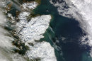Britain Blanketed by Snow in New Satellite Image
