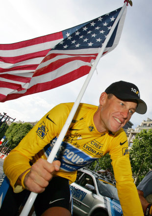 Photo: Lance Armstrong was stripped of his seven Tour de France titles last year. (AP) .