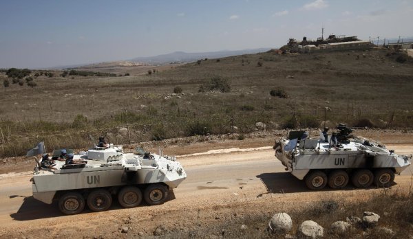Syrian rebels seize UN weapons in the Golan: ambassador