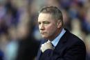 A picture taken on February 18, 2012 shows Rangers' Scottish manager Ally McCoist at the Ibrox Stadium in Glasgow