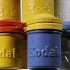 Colorful vintage Kodak film canisters are displayed in Newtown, Pa., Friday, Jan. 20, 2012. Eastman Kodak Co. has obtained a bankruptcy judge's approval to borrow an initial $650 million from Citigroup Inc. to keep operations running while it peddles a trove of digital-imaging patents. (AP Photo/Mel Evans)