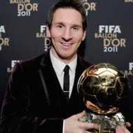 Lionel Messi Raih FIFA Ballon d'Or 2011