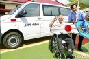 88歲榮民 贈榮家200萬救護車