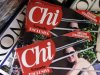 Copies of the Italian magazine Chi are displayed at a newstands in Rome, Monday, Sept. 17, 2012. An Italian gossip magazine owned by former Premier Silvio Berlusconi published a 26-page spread of topless photos of Prince William's wife Kate on Monday despite legal action in France against the French magazine that published them first. Chi hit newsstands on Monday, featuring a montage of photos taken while the Duke and Duchess of Cambridge were on vacation at a relative's home in the south of France last month. They included the 14 pictures published by the popular French magazine Closer, which like Chi is owned by Berlusconi's Mondadori publishing house. (AP Photo/Alessandra Tarantino)