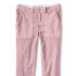In this product photo provided by Lands' End, a pair of pink, pencil cord pants is displayed. Lands End, facing soaring cost increases, redesigned its basic corduroy pants for girls to create a trendier look to justify a $7 price increase to $34.50. (AP Photo/Lands' End)