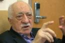 Still image taken from video of U.S.-based cleric Fethullah Gulen, whose followers Turkey blames for a failed coup, speaks to journalists at his home in Saylorsburg