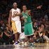 The Los Angeles Lakers on Sunday defeated the Boston Celtics 97-94 in an NBA contest