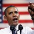 U.S. President Barack Obama speaks during a campaign rally in Fairfax, Virginia