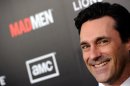 Actor Jon Hamm arrives at the Premiere of AMC's 