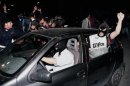 Poliziotti anti-mafia dopo un blitz a Palermo