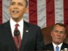 House Speaker John Boehner listens as President Barack Obama delivers his State of the Union address in front of a joint session of Congress Tuesday, Jan. 24, 2012, at the Capitol in Washington. (AP Photo/Saul Loeb, Pool)