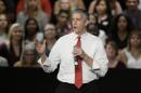In this Sept. 14, 2015 file photo, Education Secretary Arne Duncan speaks during a town hall meeting in Des Moines, Iowa. Duncan is stepping down in December after 7 years in the Obama administration. Duncan says in a letter to staff that he's returning to Chicago to live with his family. (AP Photo/Charlie Neibergall, File)