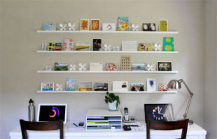 Shelving for Worldwide Postcards 