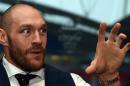 Britain's world heavyweight champion Tyson Fury, pictured in Bolton, north west England on November 30, 2015, revealed he was so paranoid about potentially underhand tactics he refused to drink water on fight night unless he had bought it himself