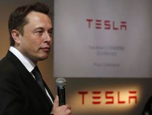Tesla Motors Inc Chief Executive Musk speaks during&nbsp;&hellip;