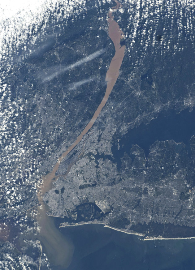 New York from space