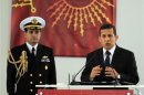 Ollanta Humala speaks during the International conference of Ministers of Foreign Affairs and Heads of Specialized National Agencies against the World Drug Problem, in Lima