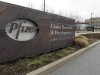 A Friday, March 2, 2012 photo shows the exterior of Pfizer in Groton, Conn. Pfizer Inc. said Tuesday, May 1, 2012, that its first-quarter profit fell 19 percent, mainly because new generic competition to its blockbuster cholesterol pill Lipitor cut U.S. sales by 15 percent as the drugmaker offered big rebates and discounts to keep patients on its brand.  (AP Photo/Elise Amendola)