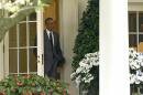 FILE - In this June 3, 2016, file photo, President Barack Obama walks out of the Oval Office of the White House in Washington. When Britain was considering leaving the European Union, Obama urged its citizens to consider the full ramifications, including going to the 
