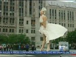 Marilyn Monroe Sculpture Unveiled At Pioneer Court