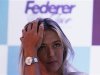 Tennis player Sharapova of Russia attends a news conference, ahead of an exhibition tour in Sao Paulo