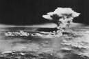 FILE - In this Aug. 6, 1945 file photo released by the U.S. Army, a mushroom cloud billows about one hour after an atomic bomb was detonated above Hiroshima, western Japan. Hiroshima will mark the 67th anniversary of the atomic bombing on Aug. 6, 2012. Clifton Truman Daniel, a grandson of former U.S. President Harry Truman, who ordered the atomic bombings of Japan during World War II, is in Hiroshima to attend a memorial service for the victims. (AP Photo/U.S. Army via Hiroshima Peace Memorial Museum, HO, File) NO SALES, CREDIT MANDATORY