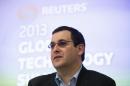 File photo of SurveyMonkey CEO Goldberg speaks at Reuters Global Technology Summit in San Francisco