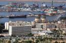 A general view of the eastern Libyan port city of Benghazi on the Mediterranean Sea on November 1, 2012