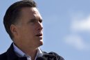 Republican presidential candidate, former Massachusetts Gov. Mitt Romney speaks in Tunkhannock, Pa.., Thursday, April 5, 2012. (AP Photo/Steven Senne)