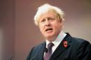 London Mayor, Boris Johnson addresses the delegates at a conference in central London on November 4, 2013