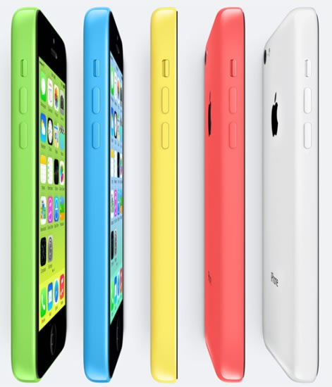 iPhone 5C 是蘋果推出的第一款塑料材質 iPhone