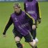 Chelsea's Torres attends a training session at the Juventus stadium in Turin