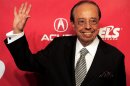 FILE - In this Feb. 10 2012 photo, Sergio Mendes arrives at the MusiCares Person of the Year gala honoring Paul McCartney in Los Angeles. Mendes will attend the Academy Awards ceremony Sunday but will do so with mixed feelings. While 