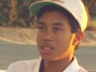 Rare interview surfaces of Tiger at 14