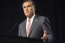 U.S. Republican presidential candidate Romney addresses the 113th VFW National Convention in Reno