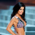 In this photo provided by the Miss Universe Organization, Miss Pennsylvania Sheena Monnin competes during the 2012 Miss USA Presentation Show on Wednesday, May 30, 2012 in Las Vegas. Monnin resigned her crown claiming the contest is rigged, but according to organizers the beauty queen was upset over the decision to allow transgender contestants to enter. A posting on Monnin’s Facebook page claims another contestant learned the names of the top 5 finishers on Sunday morning, hours before the show was broadcast.  (AP Photo/Miss Universe Organization, Darren Decker)