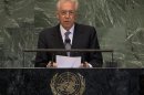 Prime Minister of Italy Monti addresses the 67th session of the United Nations General Assembly at U.N. headquarters in New York