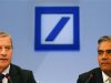 Jain and Fitschen Co-Chairmen of the Management board and Group Executive Committee of Deutsche Bank AG address news conference in Frankfurt