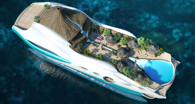 Uno yacht da sogno LE FOTO Tropical-Paradise-Island-Super-Yacht---Foto-Kikapress_162955
