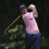 Webb Simpson tees off on the fourth hole during the third round of the Wyndham Championship golf tournament in Greensboro, N.C., Saturday, Aug. 20, 2011. (AP Photo/Chuck Burton)