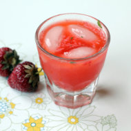 Friday Cocktails: Strawberry-Rhubarb Smash