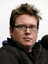 In this March 29, 2011, file photo, Biz Stone, co-founder of Twitter, is interviewed on "At Martha's Table," with Martha Stewart, at the SiriusXM Satellite Radio studios in New York, Tuesday, March 29, 2011. Isaac "Biz" Stone is moving on from Twitter, just five years after co-founding the microblogging site that has become integral to the social media scene around the globe. The move comes as Twitter has been trying to build upon its popularity to make more money by selling more ads. (AP Photo/Richard Drew, File)