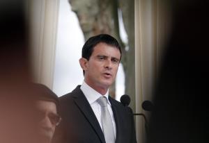 French Prime Minister Manuel Valls delivers a speech&nbsp;&hellip;