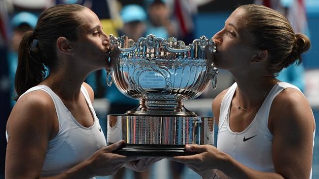 Sara Errani / Roberta Vinci - Australian Open 2013 (AFP)